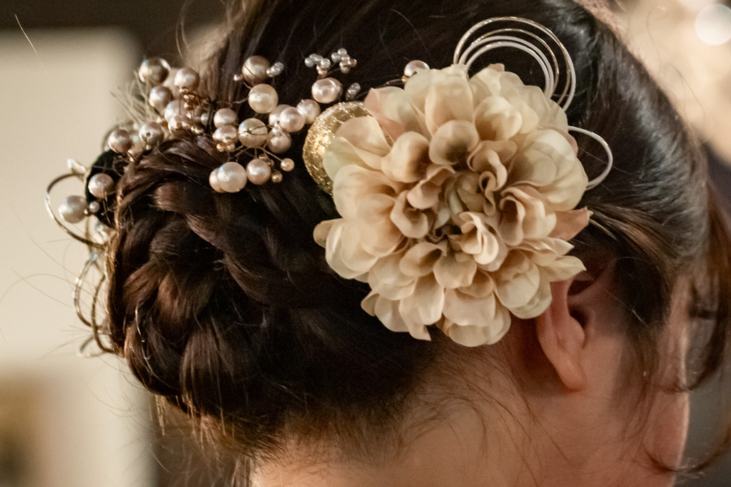成人式の髪飾り